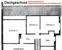 Grundriss Dachgeschoss