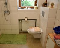 Badezimmer im Erdgeschoss