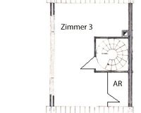 Grundriss Spitzboden