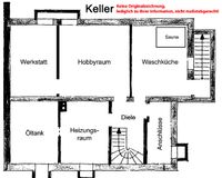 Grundriss Keller