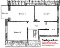 Grundriss Dachgeschoss