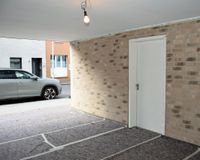 Überdachter Eingangsbereich