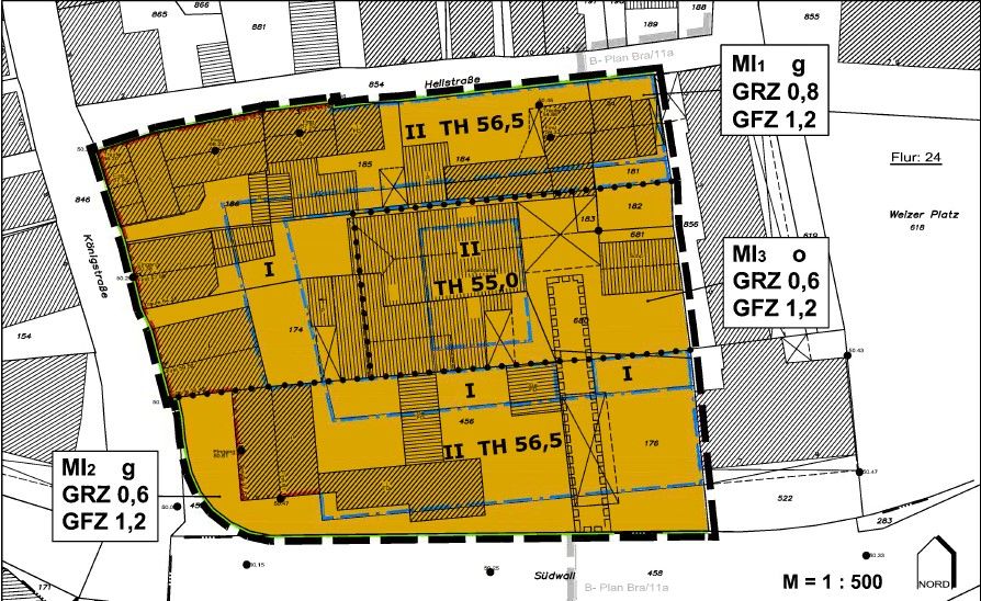 Baugrundstück für ein Mehrfamilienhaus in ruhiger Ortslage von 41379 Brüggen-Bracht